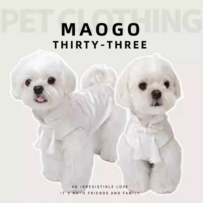 小型犬専用国風冬の新作犬服