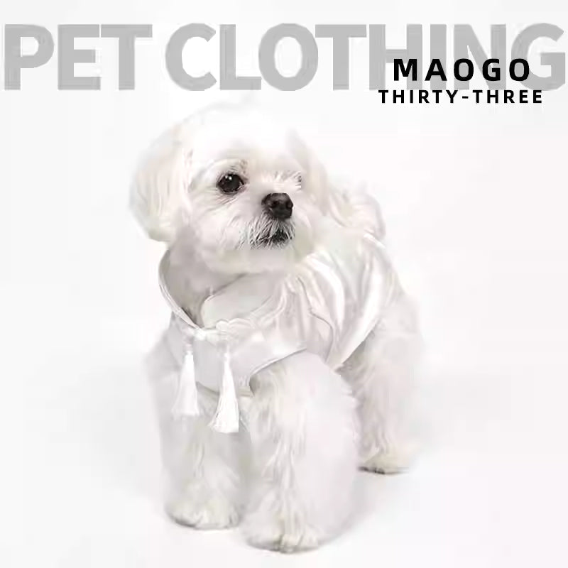 小型犬専用国風冬の新作犬服